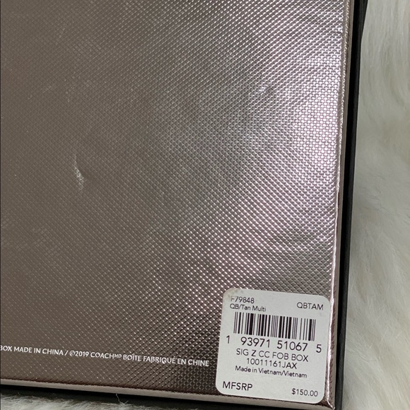 BOXED ZIP CARD CASE AND VALET KEY FOB GIFT SET - Picture 5 of 5